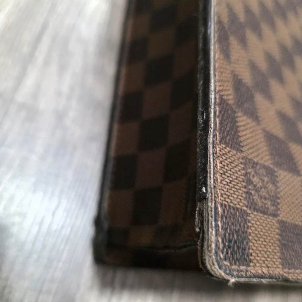 Louis Vuitton Vintage 1998 Altona Damier Ebene Bag Briefcase Classy y2k laptop